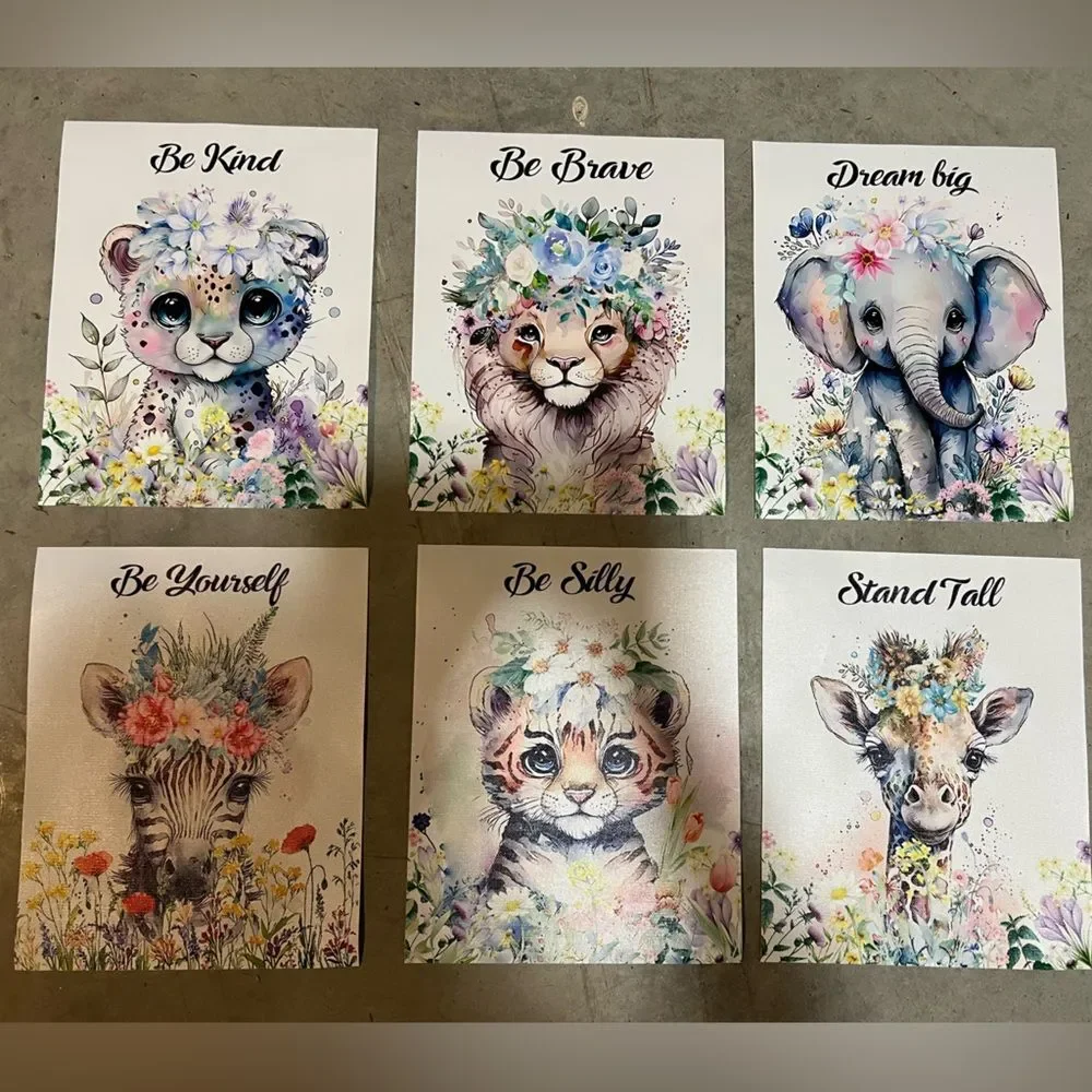 NEW - Canvas Affirmations Prints